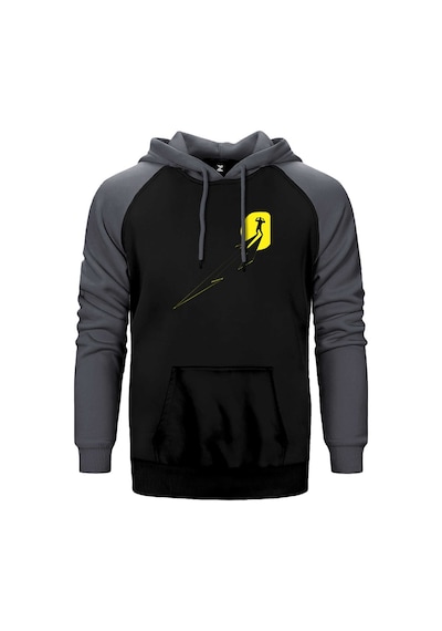 Metallica Lux Æterna Man Gri Renk Reglan Kol Kapşonlu Sweatshirt Gri