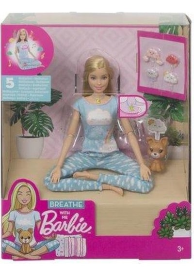 Mattel Gnk01 Barbie Nefes Egzersizi Bebegi