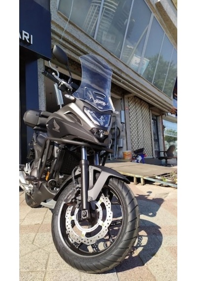 Zeus Motor 2021-2024 Honda Nc 750 X Uyumlu Uzun Ön Cam Şeffaf Renk