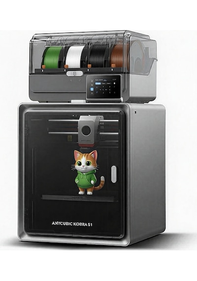 Anycubic Kobra S1 Ace 2 Pro Combo 3d Yazıcı