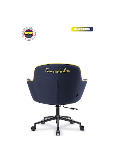 Fanchair X Fenerbahçe Icon Lacivert Kumaş Çalışma Koltuğu-79 Lacivert - Sarı