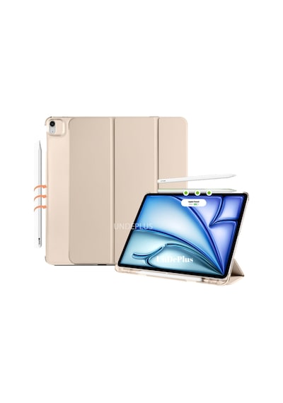 Apple Uyumlu iPad Air 4/5 10.9inç Kılıf Flip Cover Kalem Bölmeli Pc Case 10.nesil Değil