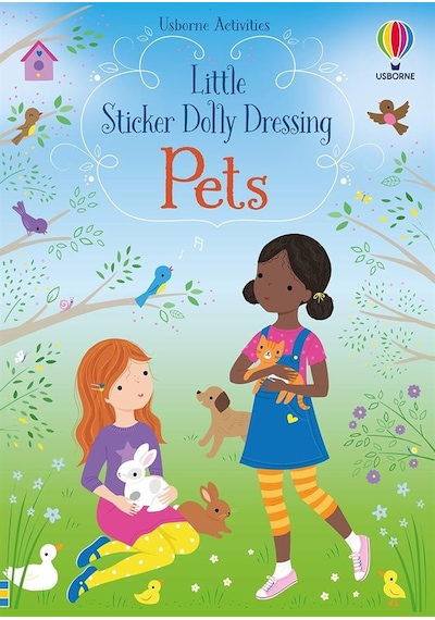 Little Sticker Dolly Dressing Pets- Usborne
