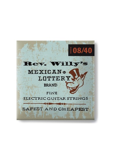 Jim Dunlop Rwn0840 Rev. Willy's Lottery Brand Elektrik Gitar Teli .008-.040