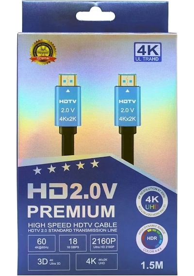 Miaxtreme Ultra Hdtv 4k Yüksek Hızlı Hdmı Kablo 4k 60hz, 2160p, Hdr 2.0v 18gbs Hdmı Kablo