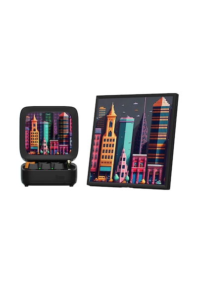 Divoom Ditoo Pro Siyah Bluetooth Hoparlör Ve Pixoo-64 Led Ekran Seti