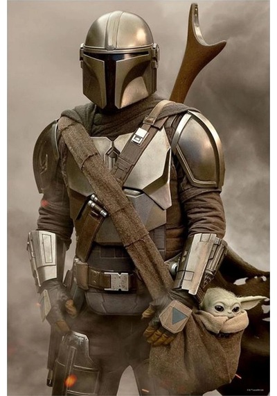 The Mandalorian Metal Kutu Puzzle 300 Parça