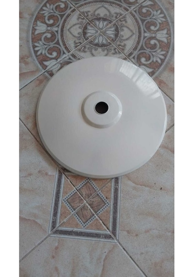 Vantilatör Ayak Tabanı Beyaz Renk 39 Cm 1650 Gram