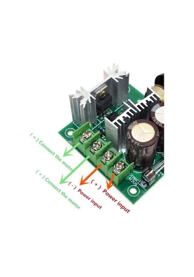 10A 40V Dc Motor Hız Kontrol Sürücü Devresi Pwm Motor Kontrol