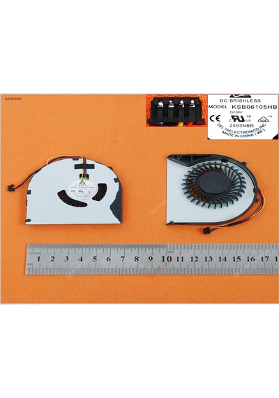 Lenovo Uyumlu B590 Fan 4 Pin Notebook İşlemci Fanı N11.118839 Lenovo Uyumlu B590 Fan 4 Pin Notebook İşlemci Fanı N11.118839