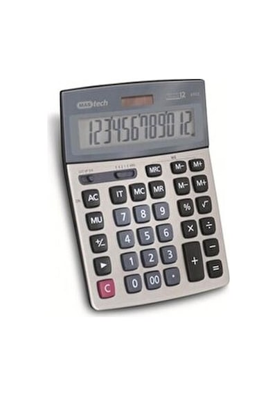 Mas 6902 Hesap Makinesi Ofis Tipi Büyük Siyah