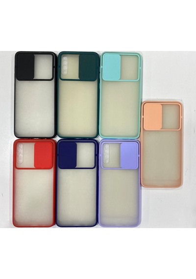 Samsung Galaxy Uyumlu A70 Sürgülü Kamera Korumali Kilif 507479899