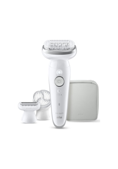 Braun Silk Épil 9 Epilatör, Islak Ve Kuru, Kalıcı Pürüzsüz Cilt, 9-061
