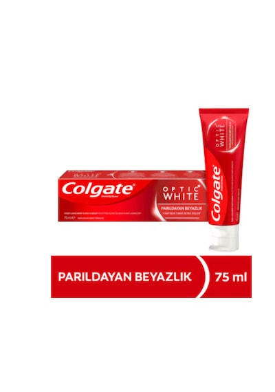 Colgate Optic White Parıldayan Beyazlık Beyazlatıcı Diş Macunu 75 ML
