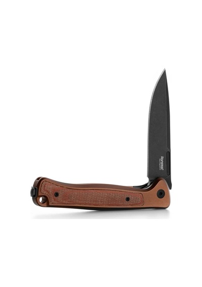 Lionsteel Skinny Sk01a Eb Earth Aluminium Natural Canvas Blackwashed Kamp Çakı Kahverengi