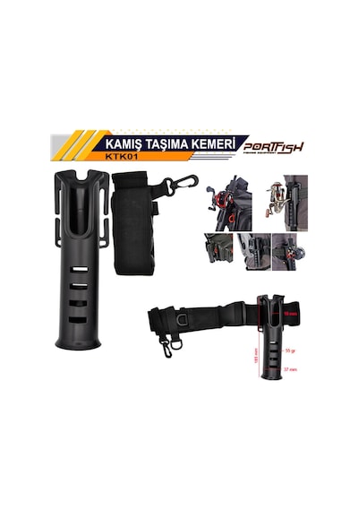Portfish Lrf Spin Kamış Taşıma Kemeri