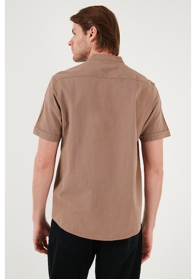 Buratti Erkek Gömlek Cf21s113899 Toprak Toprak
