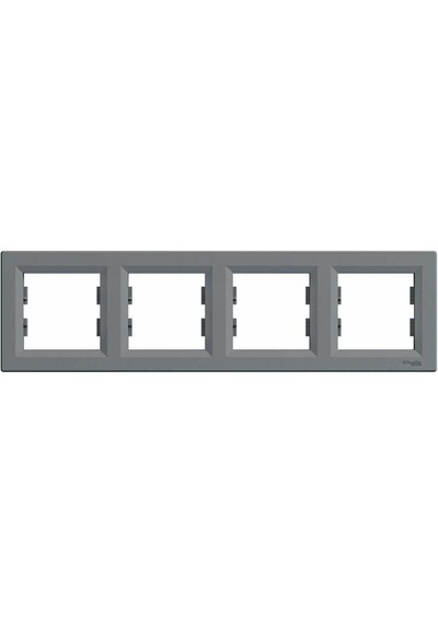 Schneider Electric Eph5800462 Asfora Çelik Dörtlü Yatay N11.369