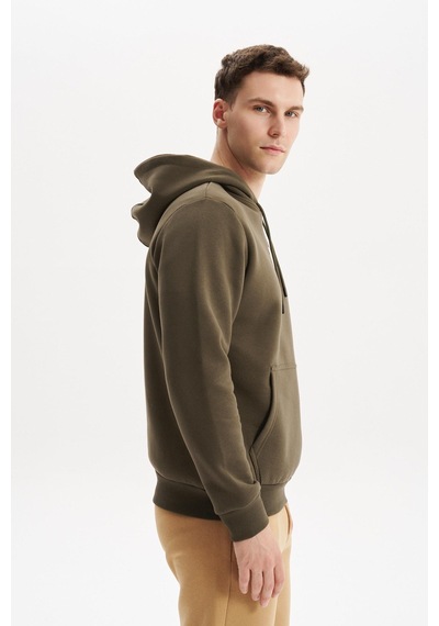 AR-MA Arma Erkek Kapüşonlu Sweatshirt Kanguru Cepli, 3 İplik Şardonlu, Regular Fit, %70 Pamuk %30 Polyester K30254628502 Haki AR-MA Arma Erkek Kapüşonlu Sweatshirt Kanguru Cepli, 3 İplik Şardonlu, Regular Fit, %70 Pamuk %30 Polyester K30254628502 Haki