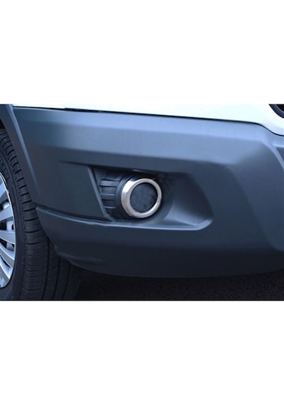 Woc Chrome Ford Transit Krom Sis Farı Çerçevesi 2014-2018 2  Parça