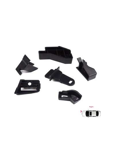 Nissan Qashqai MK2 J11 2013-2021 İçin Sağ Ön Far Ayak Tamir Seti