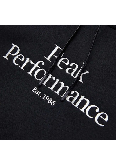 Peak Performance Peak Performance Original Hood Erkek Siyah Sweat 9845
