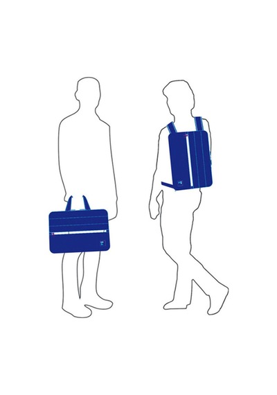 Nava Passenger Evrak Çantası-sırt Çantası Mavi Tnps69blba