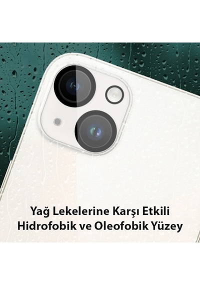 Ally Apple İphone Uyumlu 15-15 Plus Full Tempered Kamera Lens Koruma Camı- 5775