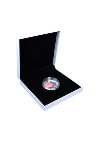 Agakulche Şakayık Çiçeği Gümüş Sikke Coin