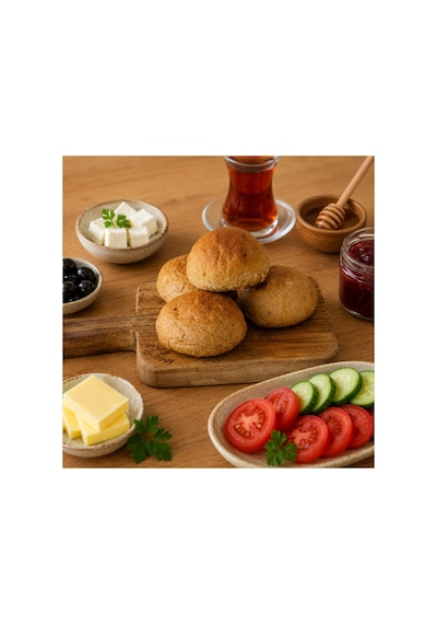 Mini Tam Buğday Ekmeği 6 Lı - 888960404