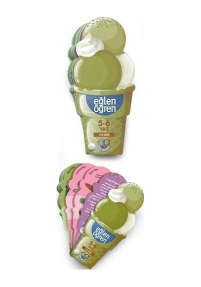 Eğlen Öğren Ice Cream - 120 Soru 5-6 Yaş