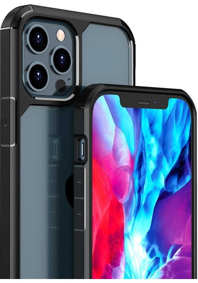 Apple Uyumlu iPhone 12 Pro Kılıf Zore Roll Kapak Mavi