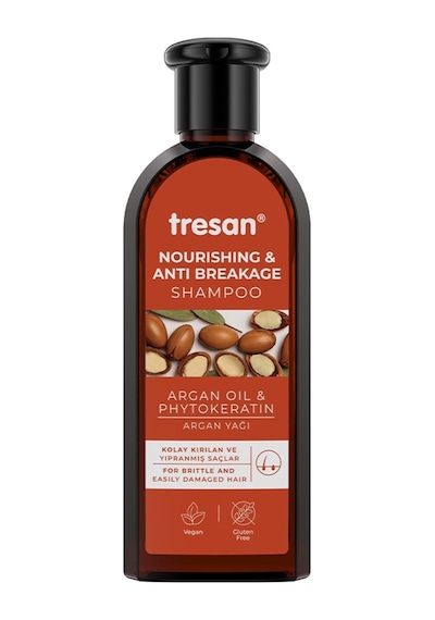 Tresan Argan Yağı Besleyici - Kırılma Karşıtı Şampuanı 300ml 4 Adet