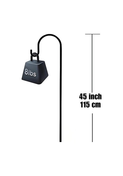 Metal Askılık Saksılık 1.15 Metre, Bahçe Askısı Çiçeklik Askısı, Solar Lamba Askılığı Aydınlatma Kancası, Balkon Teras Dekoratif Fener Askısı, Çok Amaçlı Metal Çiçek Askı Aparatı Siyah Metal Askılık Saksılık 1.15 Metre, Bahçe Askısı Çiçeklik Askısı, Solar Lamba Askılığı Aydınlatma Kancası, Balkon Teras Dekoratif Fener Askısı, Çok Amaçlı Metal Çiçek Askı Aparatı Siyah
