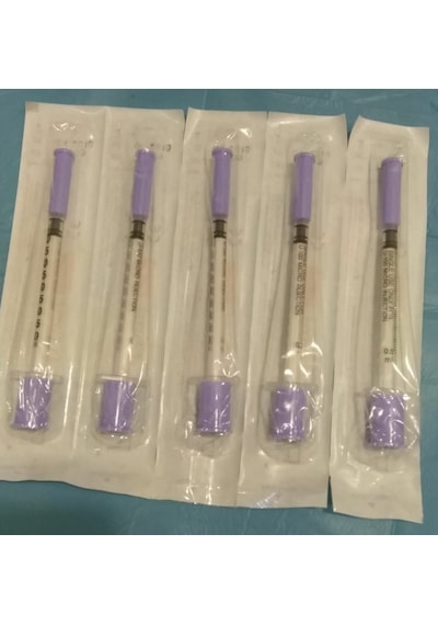 0.5ML Enjektör 32G 8 MM X 100 Adet