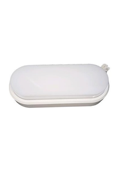 Ars Vizyon Led Armatür Oval Beyaz -siyah