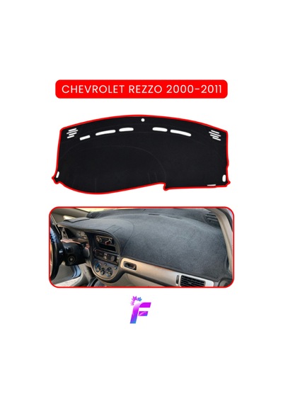 Chevrolet Rezzo 2000-2011 Uyumlu Ön Göğüs Koruma Hızlı Ve Kolay Montaj Kaymaz Tasarım Ta33 Torpido Halısı