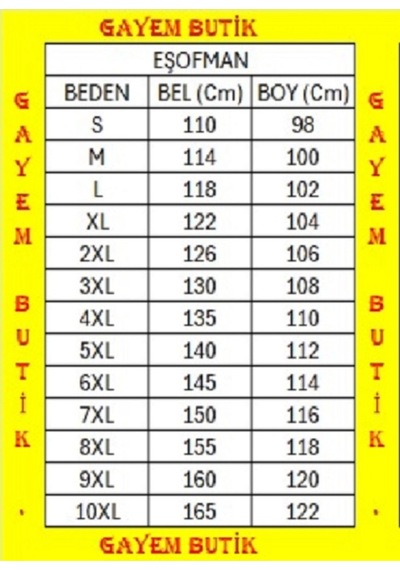 Akt Gayem Butik Çok Büyükbeden Eşofman Lacivert