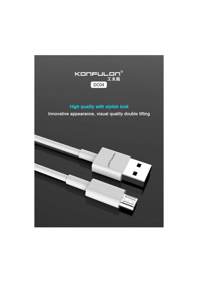 Konfulon Dc04 Süper Hızlı Micro Usb Kablo 1m 2a Diğer
