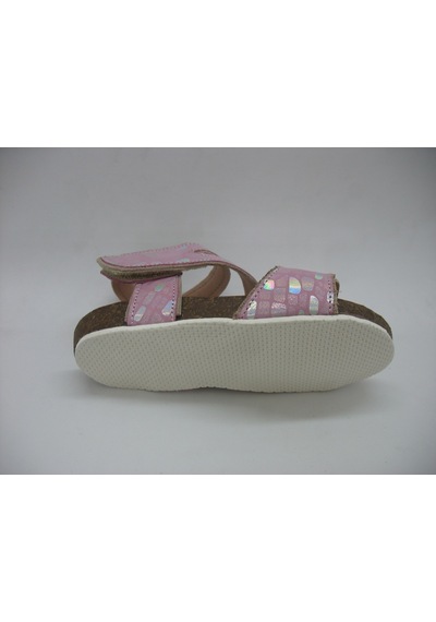 Piarmoni 01221 Deri Ortopedik Pembe Sandalet 21-25 Pembe