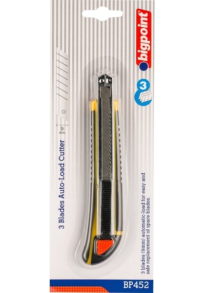 Bigpoint Maket Bıçağı Dar Soft 3 Yedekli X 12 Adet