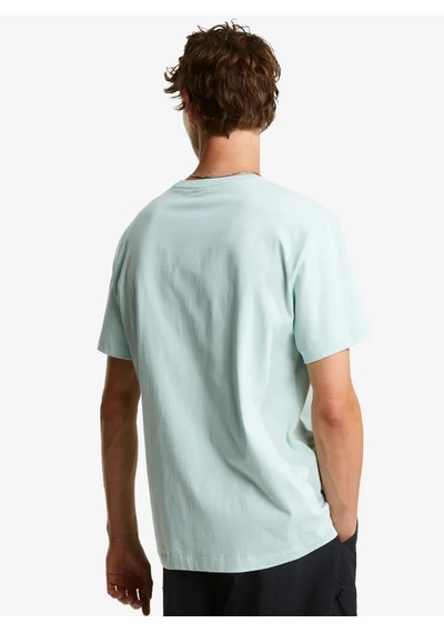 The North Face Nf0a8gqe-dom Essential Center Logo Relaxed Short Erkek T-shirt Turkuaz