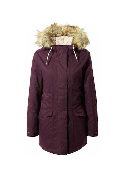 Craghoppers Inga Kadın Parka Ceket-bordo Bordo