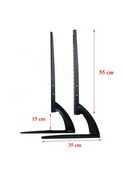 32-75'' Evrensel Tv Standı Masa Üstü Ayarlanabilir Sabit Lcd Led Ekran Standı