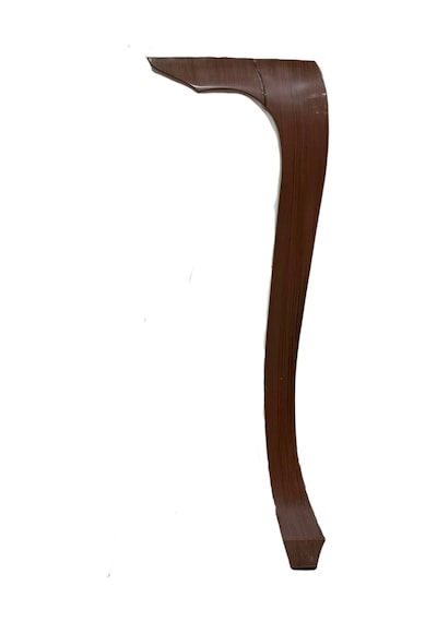 Cateksss 74 Cm Lükens Ayak Ahşap - 30 Lu Paket Siyah