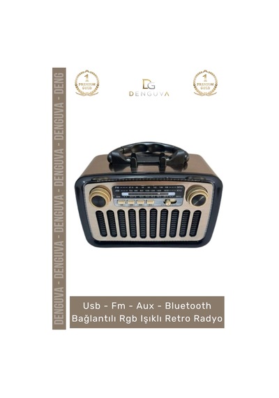 Radyo Everton Rt553 Bluetooth Nostalji Usb Fm Radyo Şarjlı Güçlü Mp3 Player Müzik Kutusu