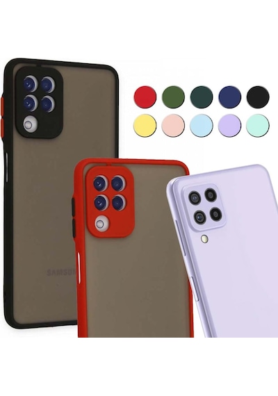 Fitcase Samsung Galaxy Uyumlu A22 Montrea Silikon Arka Kapak 560389838