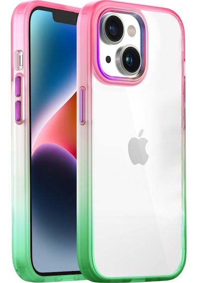 Buff Apple Uyumlu iPhone 14 Air Bumper Rainbow Kilif 560957107