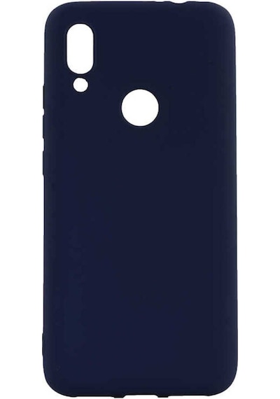 Xiaomi Redmi 7 Kılıf Zore Premier Silikon Kapak Lacivert