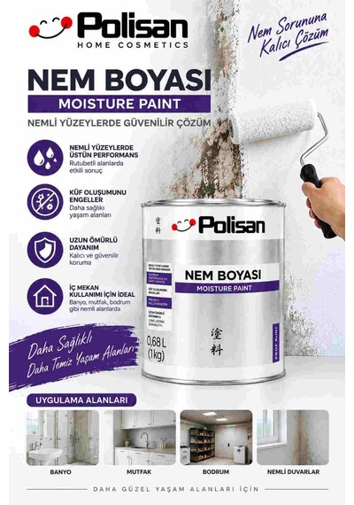 Polisan Nem Boyası 1 Kg.